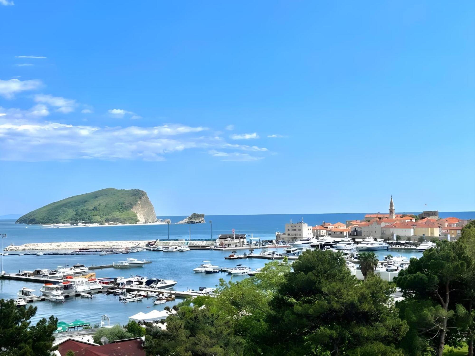 Blue Marlin Apartments Budva Kültér fotó